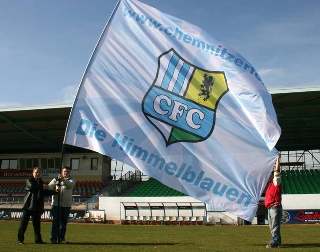 2008 - Übergabe Fanfahne