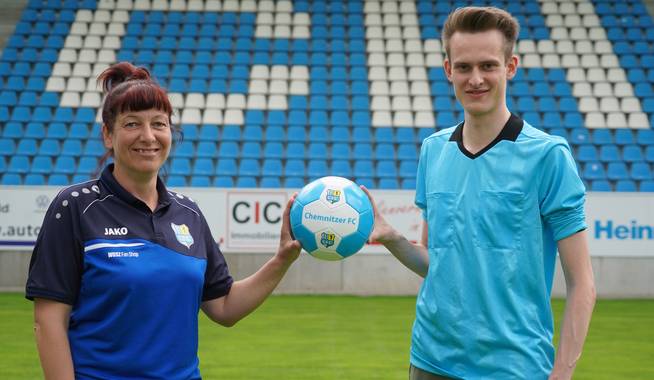 Daniela Illing (li.) und Philipp Meiner (re.)
