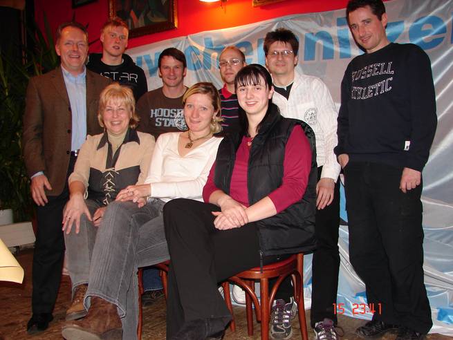 2008 - Die HP-Crew der ersten Stunde zum 10jährigen Jubiläum.