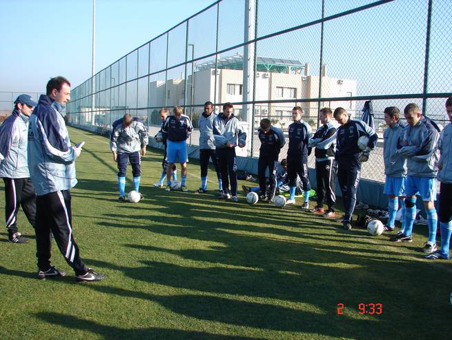 2008 - Trainingslager mit T.Vogel