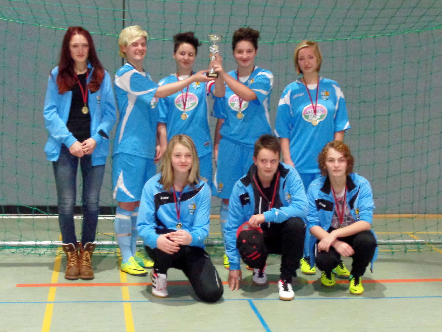 Nun muß die Freude raus...